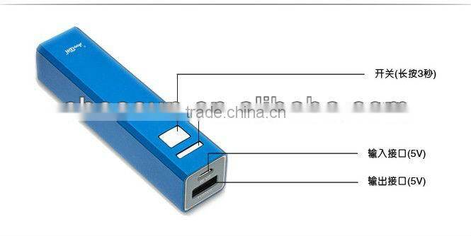 Lipstick power bank for new iPad