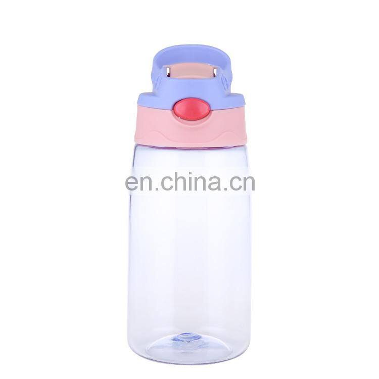 400ml Kids School Outdoor Cute Tritan BPA Free Healthy Plastic Water Bottle