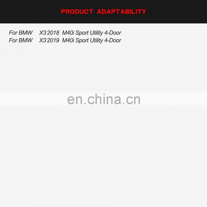 Carbon Fiber Front Bumper Lip for BMW X3 M-TECH M40i Sport Utility 4-Door 2018-2020