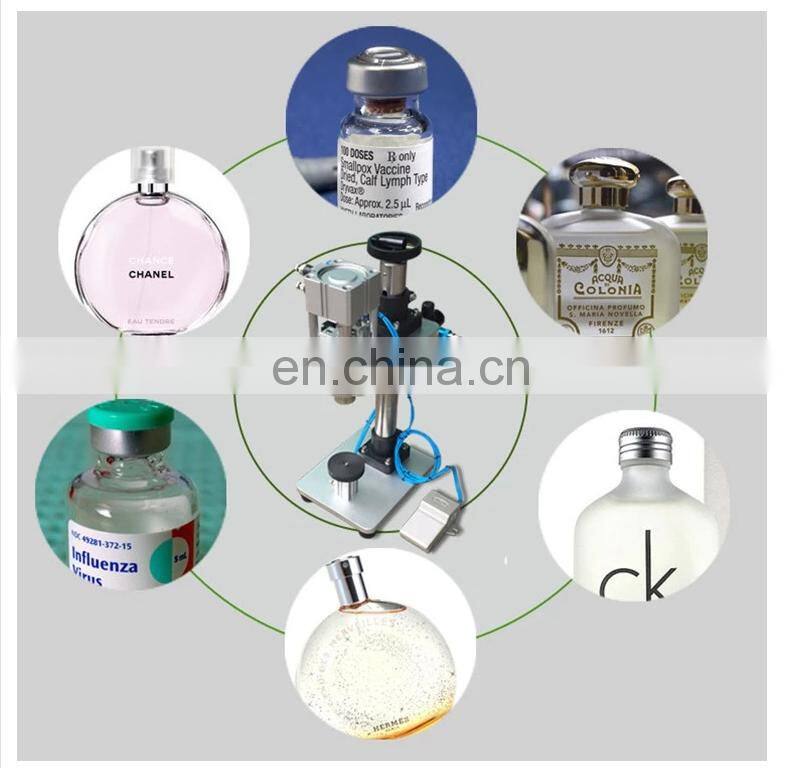 YTK-PCM100 Semi-Automatic Pneumatic Perfume Crimping Machine