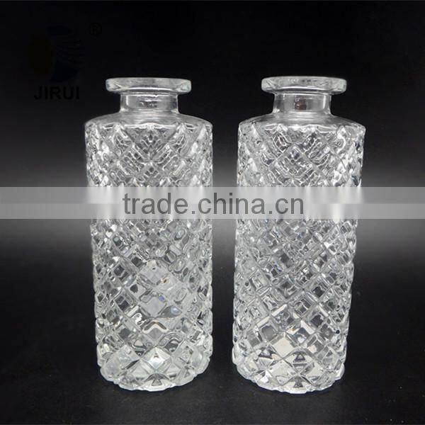 150ml round diamond diffuser glass bottle