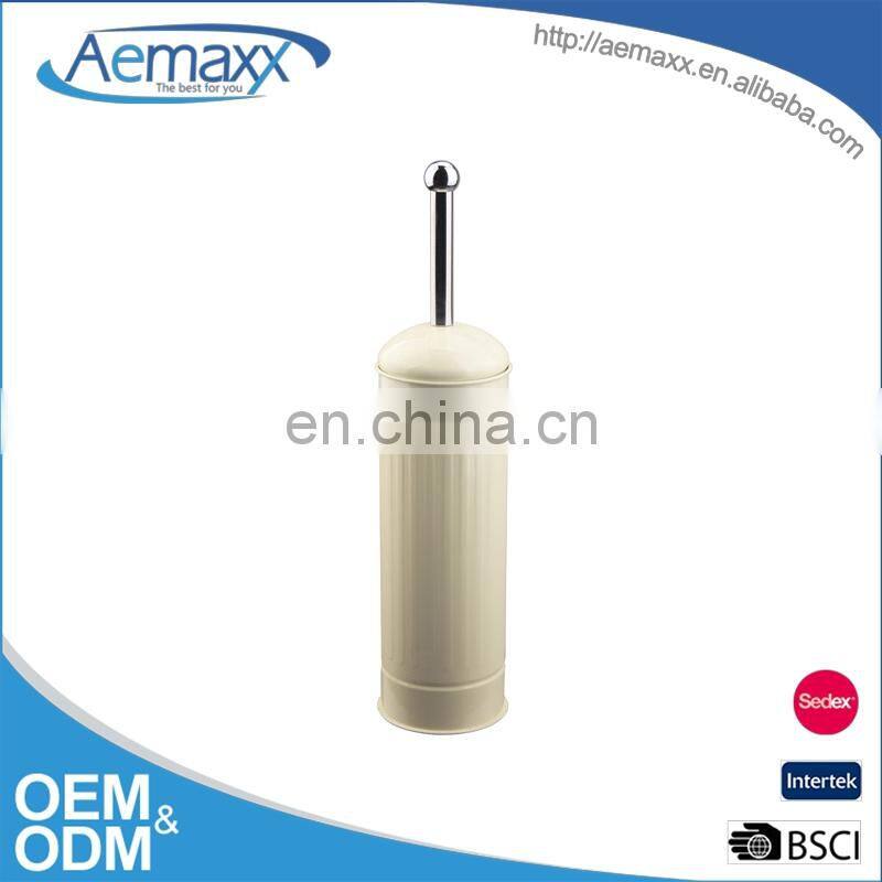 powder coating color toilet brush holder set