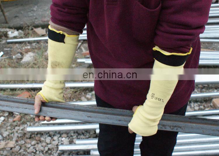 Aramid Fiber Anti Cut Resistant Work Sleeves