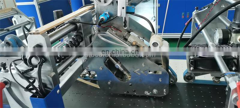 UST400-2A Double Side Adhesive Tape Applying machine, self-adhesive tape gluing equipment for carton box
