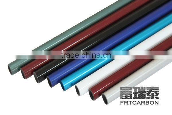 carbon fiber & fiber glass pipe with camouflage color surface