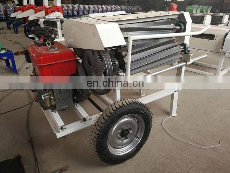 2022 hemp decorticator machine hemp peeling machine kenaf decorticator machine