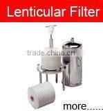 Cuno compatible stainless steel lenticular filter housing beer filtration