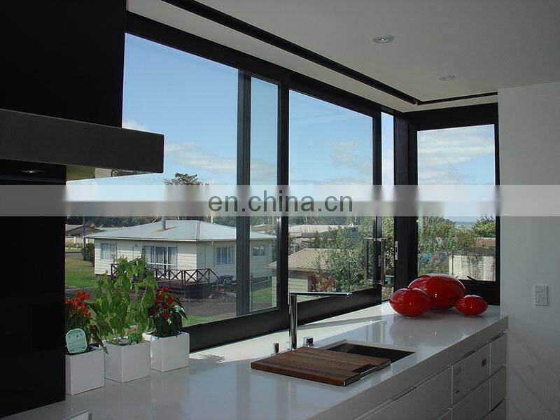 YY jindal aluminium section sliding window with double glazed for home use