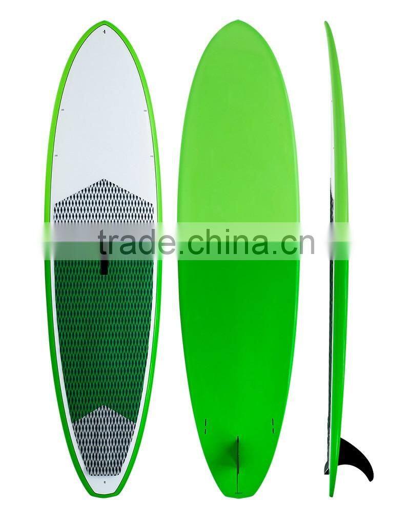 High density eps foam epoxy fiber sup paddle surfboard