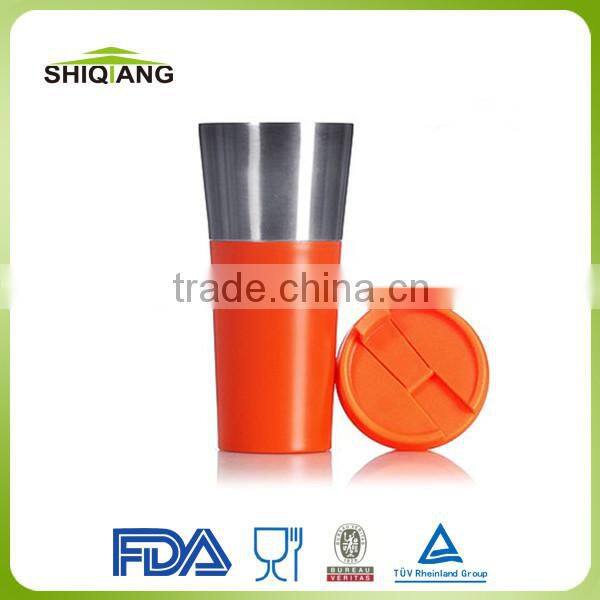 450ml stainless steel inner travel coffee thermal mugs tumblers