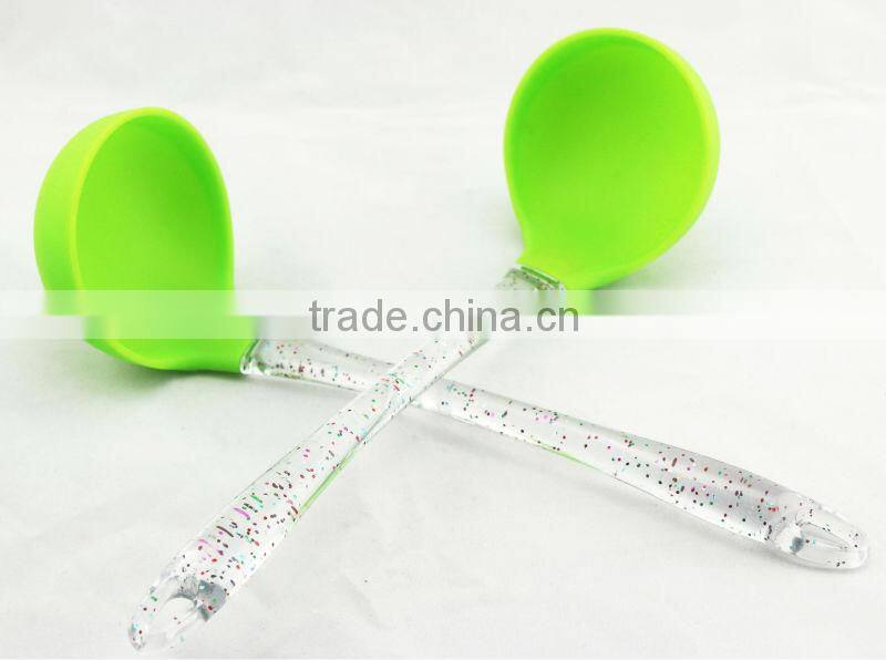 Silicone Ladle kitchen Utencils
