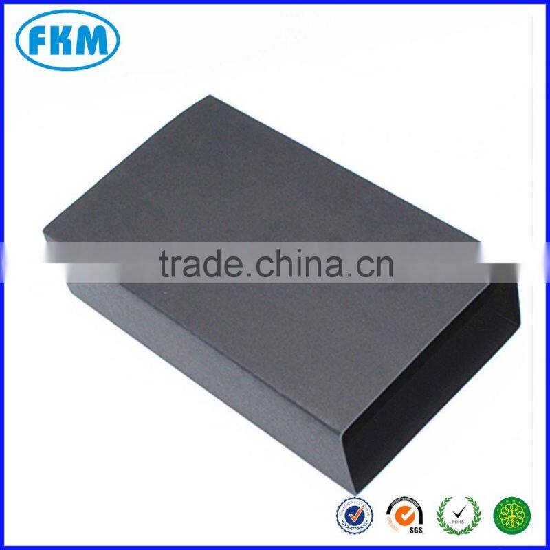 Custom black Kraft Paper Boxes Gift Craft Box Drawer Style Handmade Packaging Jewelry