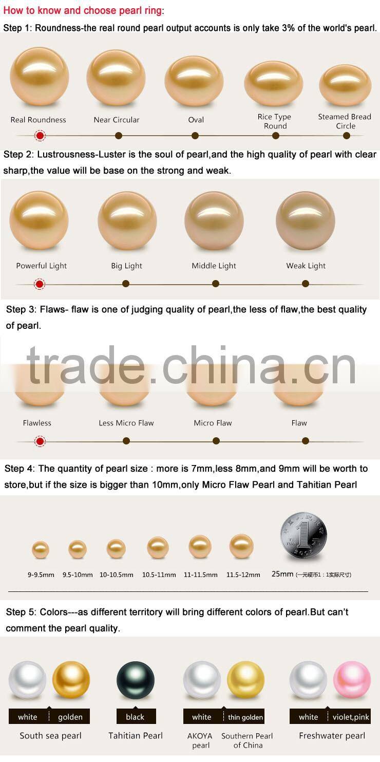 latest fancy platinum pearl ring