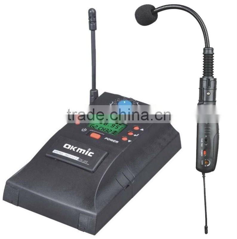 UHF PLL Instrument Wireless Microphone OK-8R/AH1