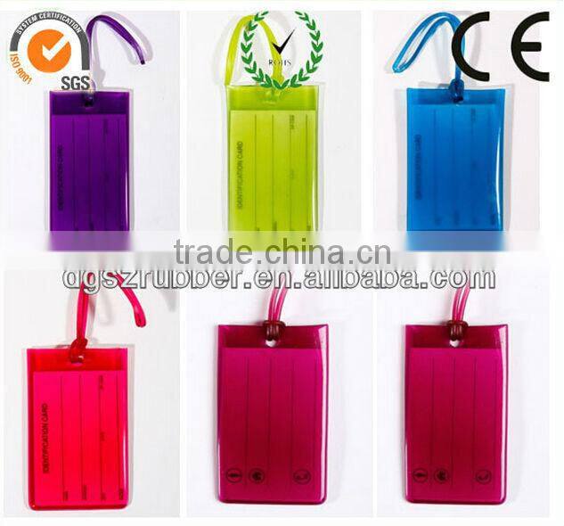 2014 fashion aluminum luggage tag