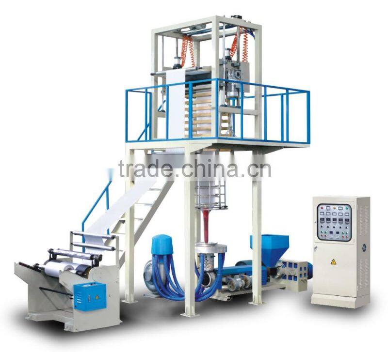 Rotary Head HDPE /LDPE T-shirt Plastic Film Extruding Blowing Machine