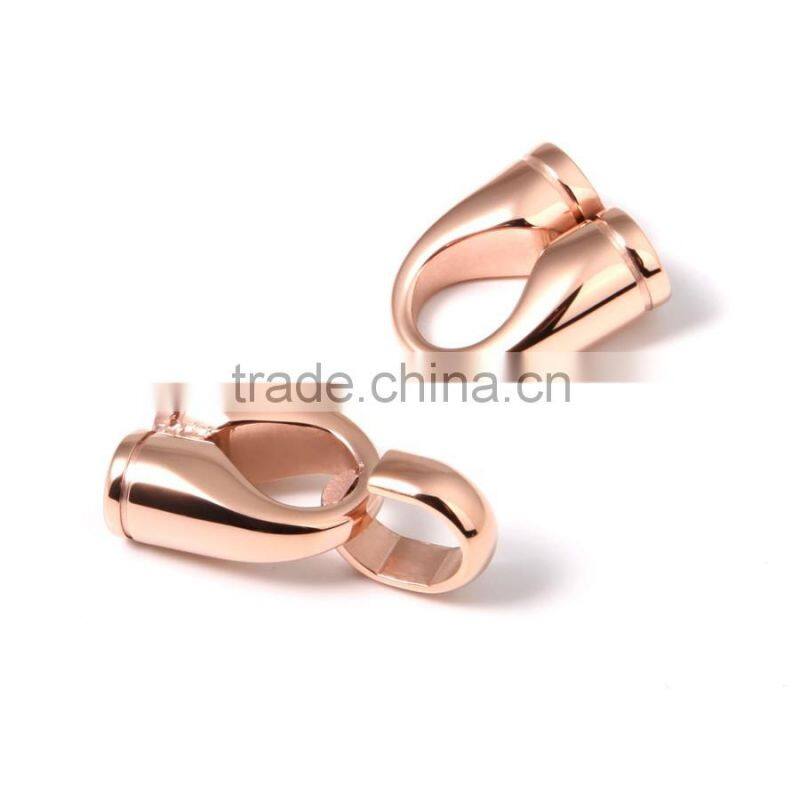 High Class Luxury Jewelry Clasp, Quality Leather Bracelet Clasp, Hot 925 Sterling Silver Clasp in Europe