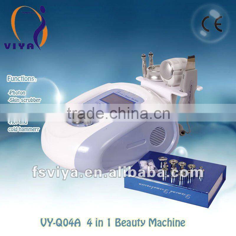 VY-Q04A 4in1 Magic bio photon with diamond dermabrasion machine(CE approval)