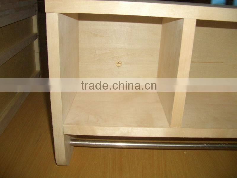 The latest design waterproof wooden bathroom vanity cabinet (YSG-032)