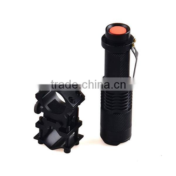 SK98 XM-L T6 LED 2000lm Zoom 5 Modes Waterproof Mini Flashlight