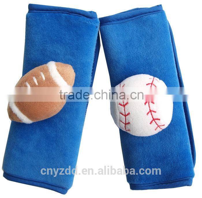 Plush Car Seat Belt Cover Toy for Baby/Plush Strap Cover /Car Seat Belt Stuffed Cover