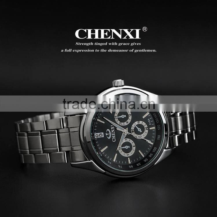 2015 Fashion Curren watches sport stainless steel waterproof Japan quartz Movt 018AM&LS