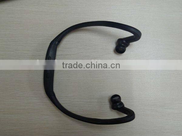 2013 cheap stereo bluetooth mobile headset built-in sport wireless mp3 player