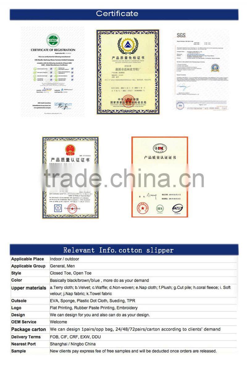 ladies new designs oem warm slipper, winter home slipper, oem indoor slippers