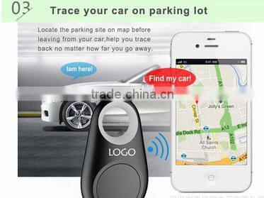 Wireless Bluetooth Tracer Tracking Mini Anti Lost Alarm Reminder Alarm Smart search key finder Self-portrait Camera