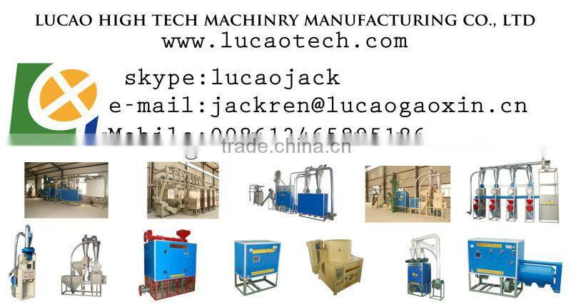 Multi-functional H-efficient maize Huller and Miller