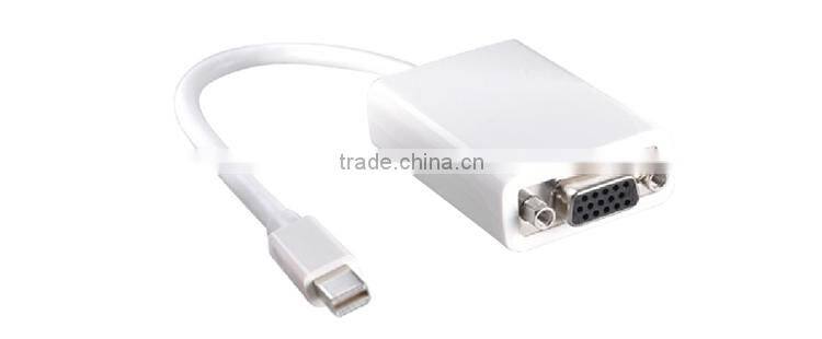 MINI DP TO VGA DisplayPort HDTV Converter Cable Adapter