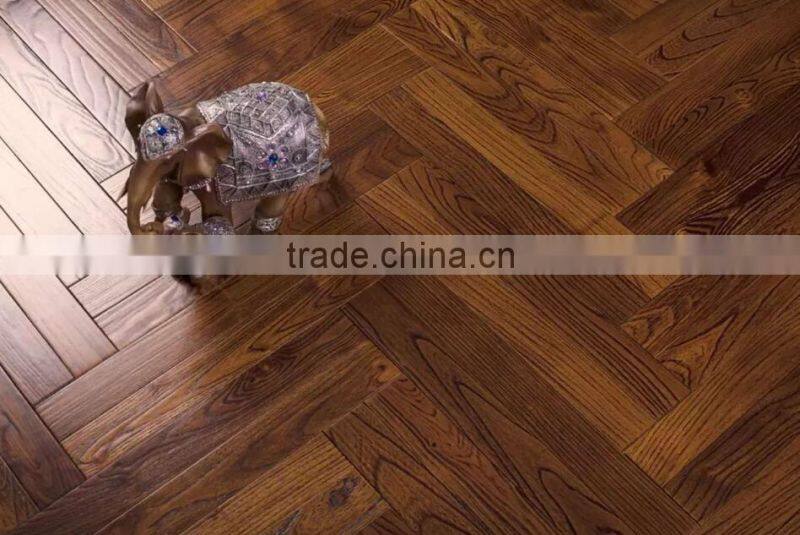 610*75 *18 chinese teak herringbone parquet floor