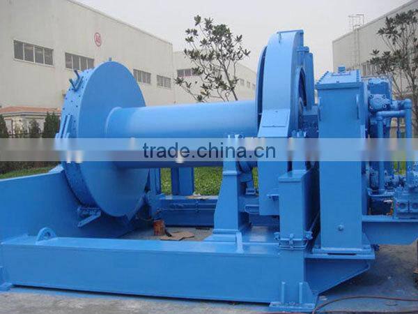 Electric hydraulic marine winch for anchor mooring towing of ship/boat/cargo ship/vessel/ferry boat/tug boat