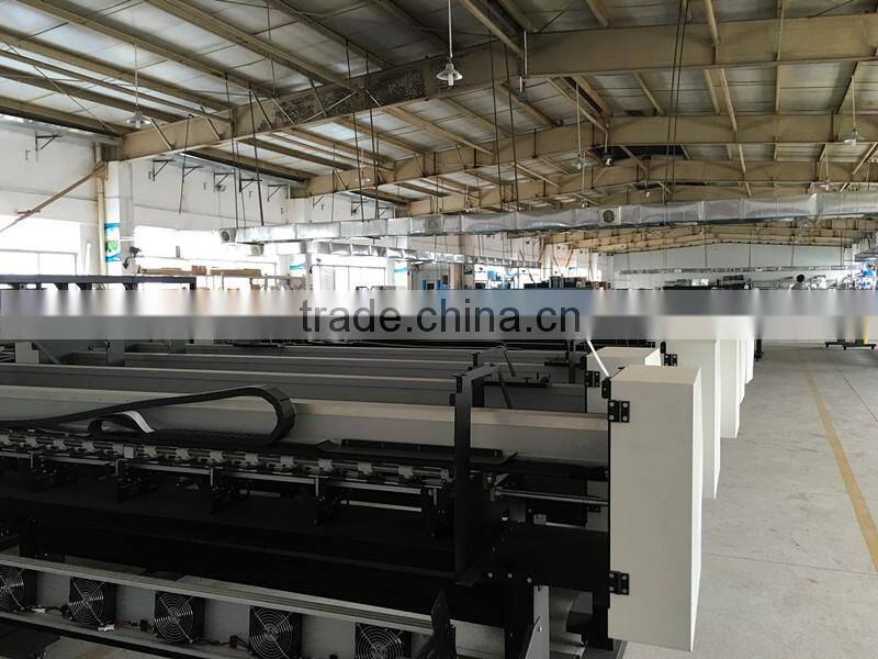 1.6m or 1.9 Sublimation printer, high speed Sublimation printer in Guangzhou, Up to 55sqm/h, Double CMKY color