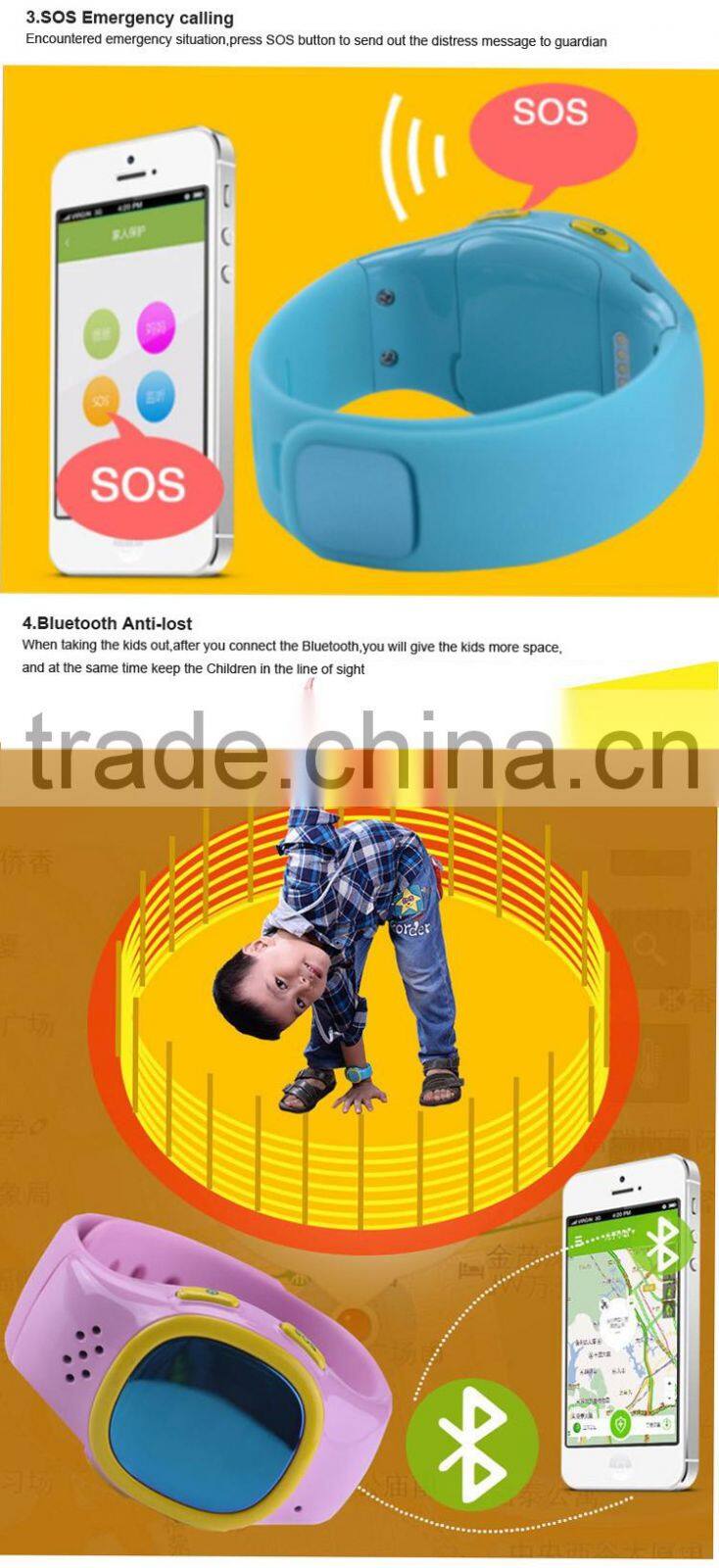 2016 GPS tracker kids Shenzhen smart bluetooth watch,wrist watch, bluetooth smart watch