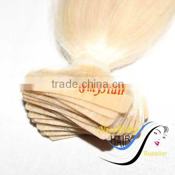 human hair brazilian virgin hair wholesale skin weft tape remy curly tape hair extensions