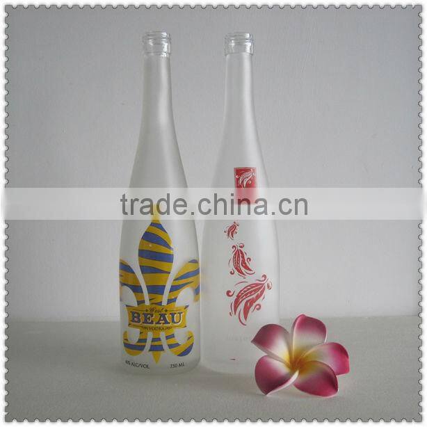 WHOLESALE JUICE GLASS BOTTLE/SODA WATER GLASS BOTTLE DARKGREEN COLOR