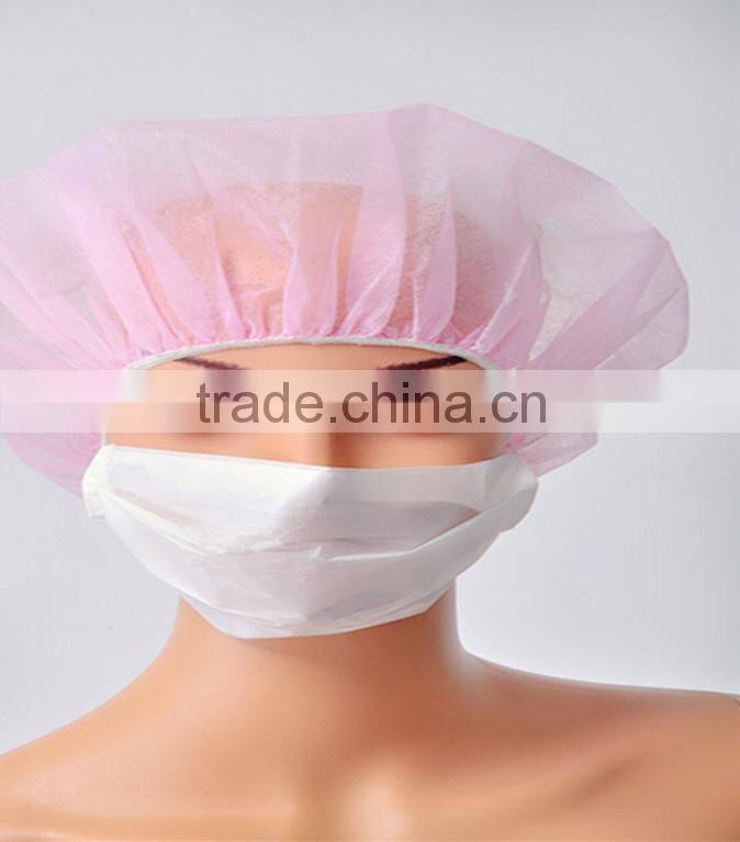 healthcare three folds chemical face mask with design