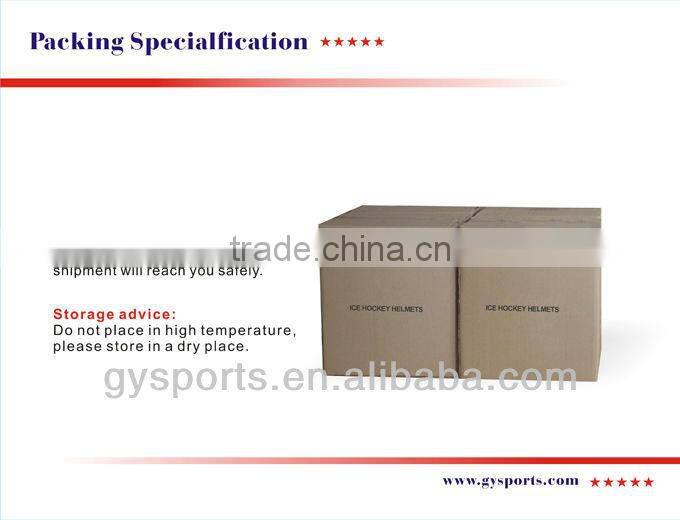 skiing helmet with nylon strap and removable ear protectors