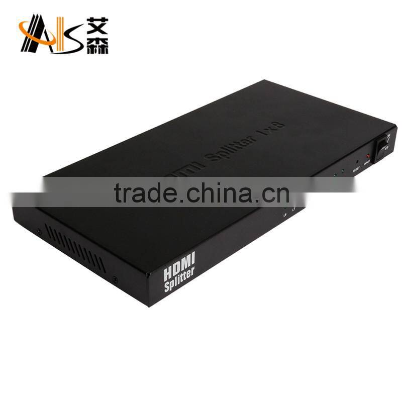 3D hdmi splitter 1.4 1X8