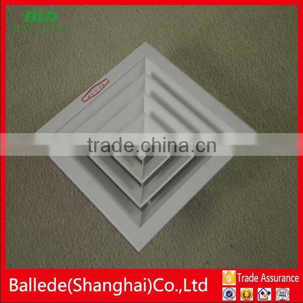 air conditioning 4 way supply ceiling air diffusers HVAC system