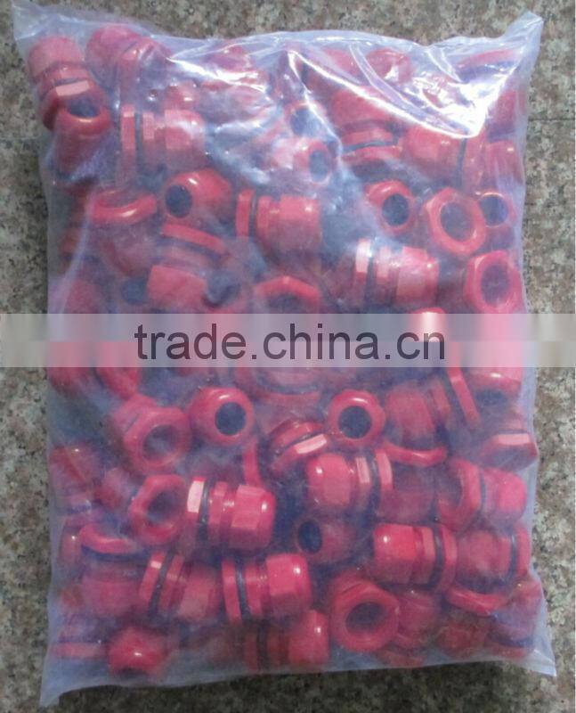 Waterproof Nylon cable glands in White Black Grey NPT PG Metric Thread