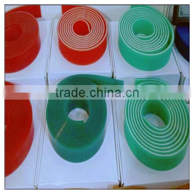 Silk screen printing pu squeegee rubber