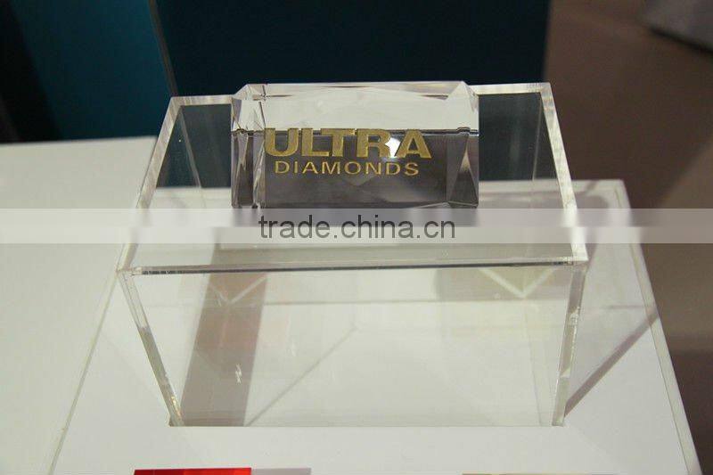 Store and grocery acrylic display shelf