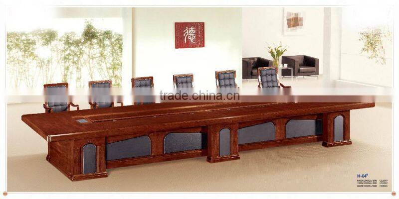 super huge office mdf wood conference table microphone factory sell directly HP37
