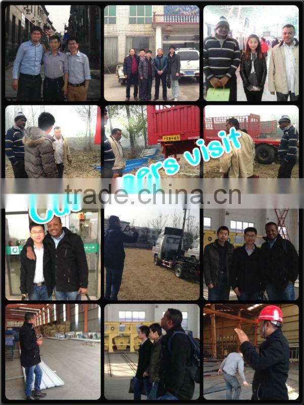 tri axle 50 Tons platform trailers for heavy duty for sale with good price (air suspension optional) for AngolaCongo