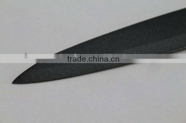 anti-slip handle utility knife with non-stick coating