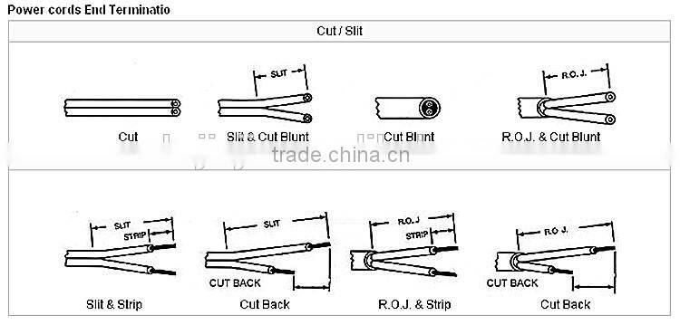 Indonesia schuko plug to IEC C15 power cord with SNI approval 16A 250V