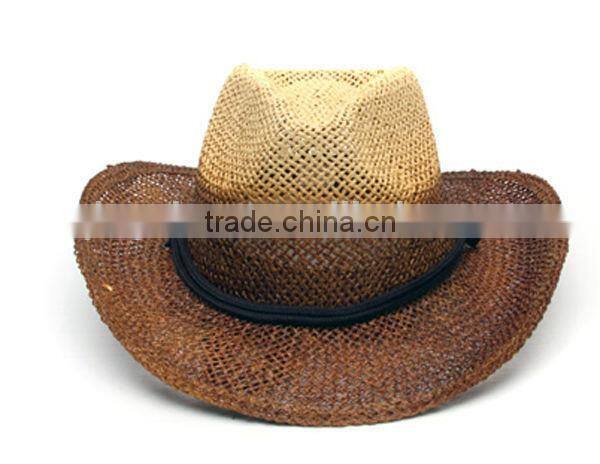 Sunny Shine Fashion wide brim gentlemen mexico straw hats caps