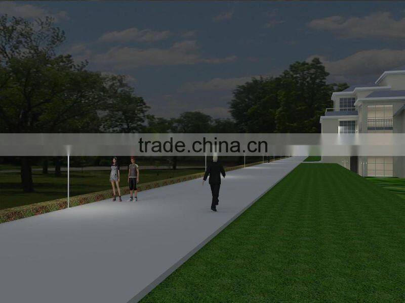 IP65 water proof 20W LED walkway area lighting with pole